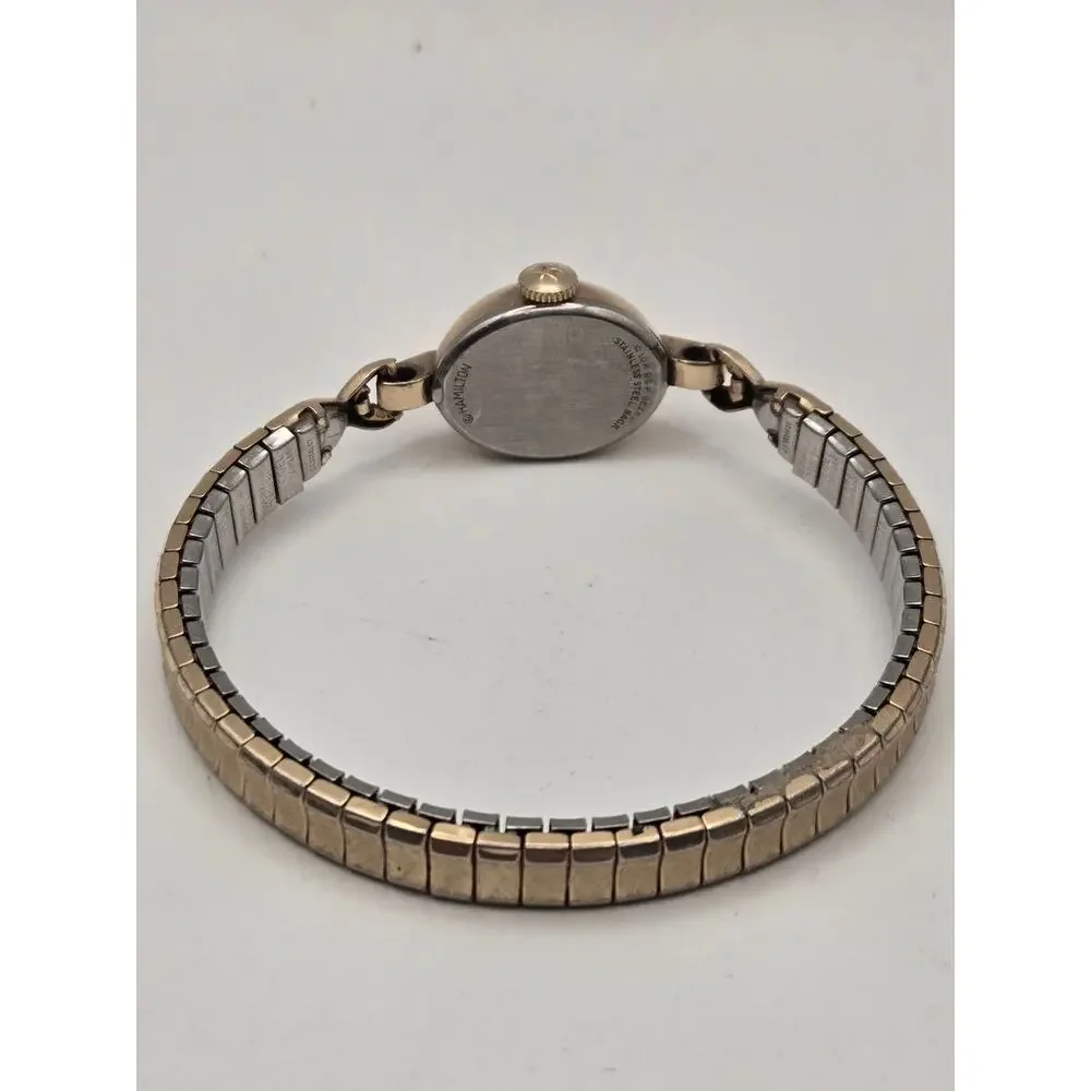 Hamilton Vintage Women’s Watch 10K RGP Bezel Stainless Steel Back